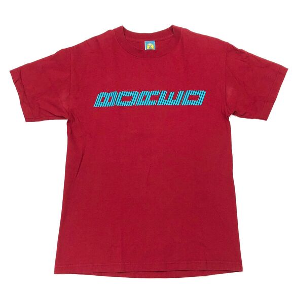 Bored Teenagers Spell Out Red Tee T Shirt Size Medium M Streetwear B6 - Picture 1 of 5